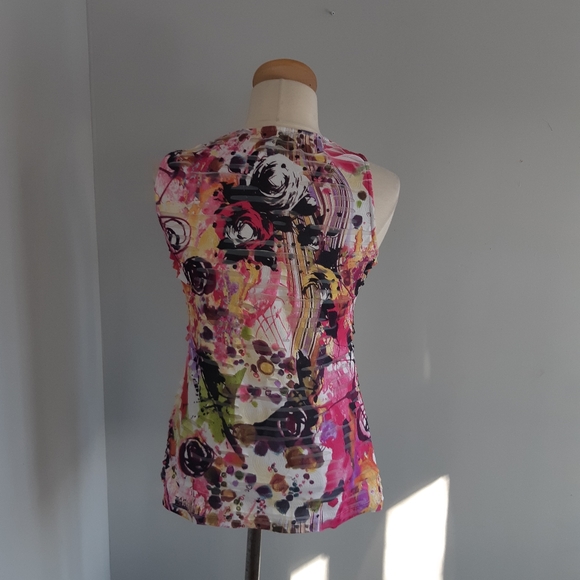 5/10$ Conrad C  Women's sleeveless blouse size M - Picture 9 of 14